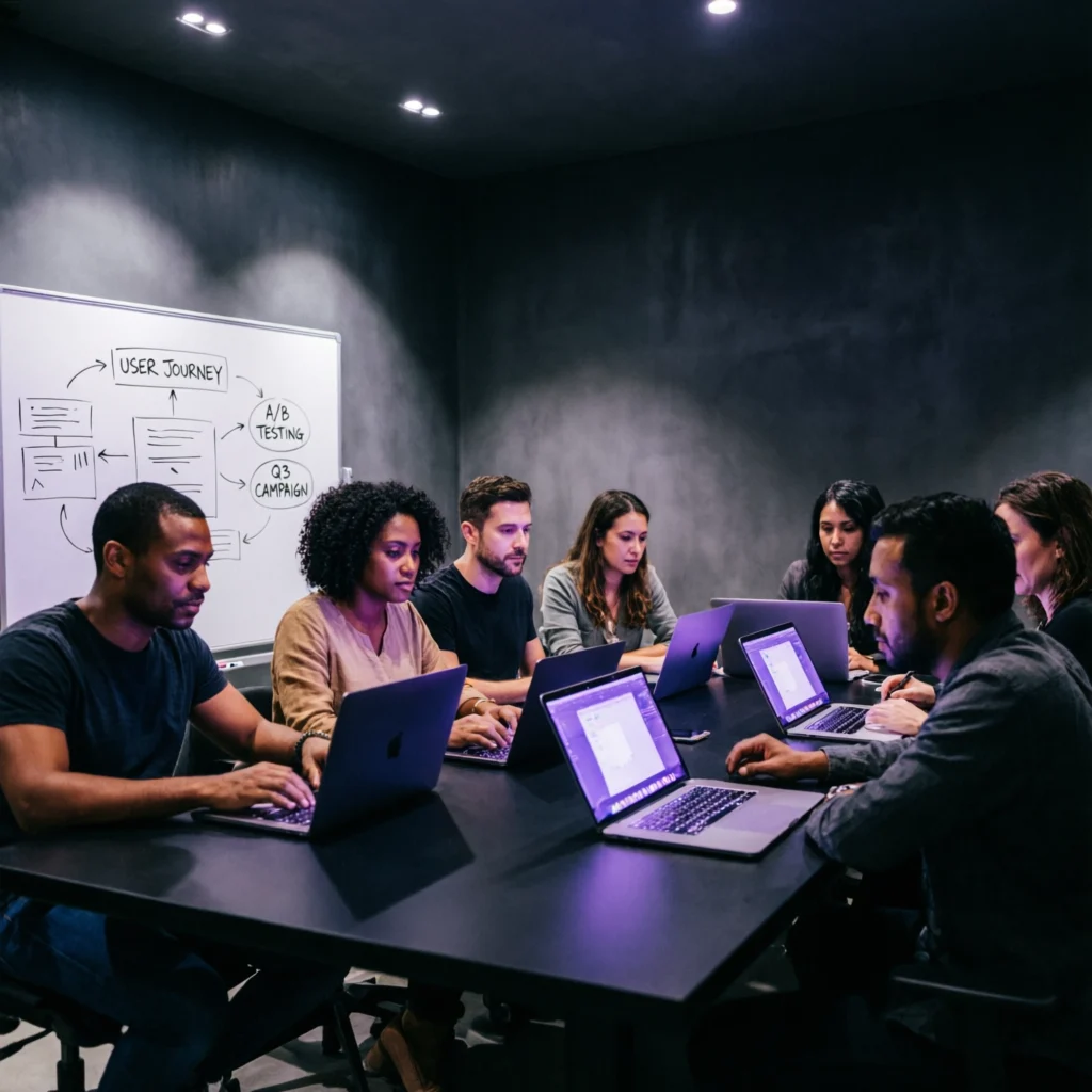Social media content calendar and engagement analytics dashboard