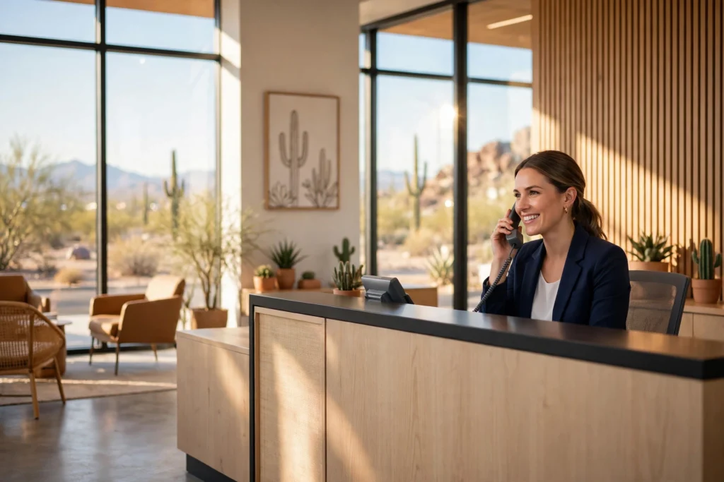 24/7 virtual receptionist for Chandler AZ businesses