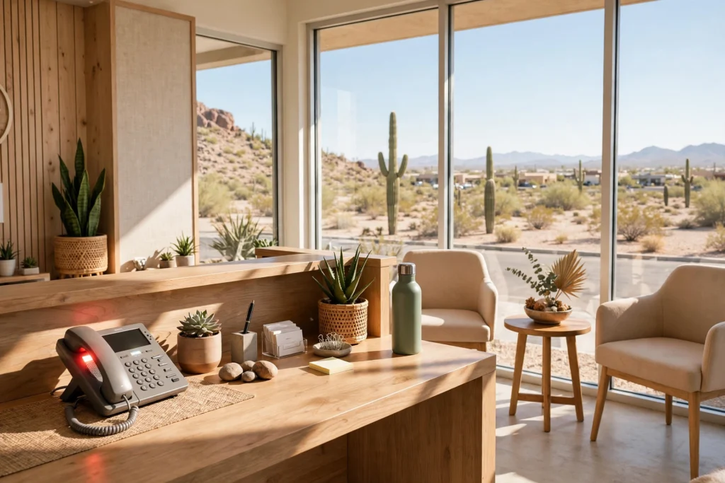 AI receptionist for Goodyear AZ businesses - 24/7 call answering service